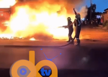 Dawn Fire Destroys Shops and House at Tabora Number 4 Near New Market